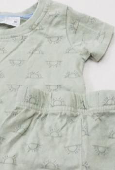 T-Shirt mit kurzer Hose Gr. 62 von Identic Nature (542)